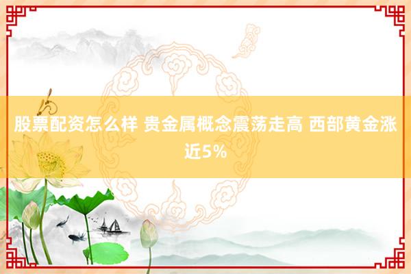 股票配资怎么样 贵金属概念震荡走高 西部黄金涨近5%